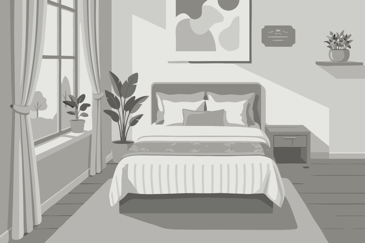 Suite Familiale avec Balcon, 2 Lits Queen-Size et Canapé-Lit - Côté Jardin Intérieur